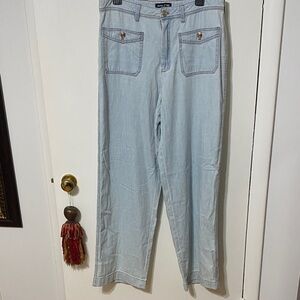 Nautica Light Blue Flare Jeans